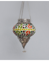  Metal & Glass Tea Light Holder